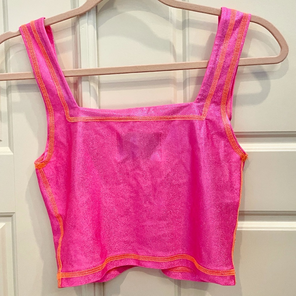 Addison Rae's Glitter Pink "The Mighty" Top - Picture 7 of 8